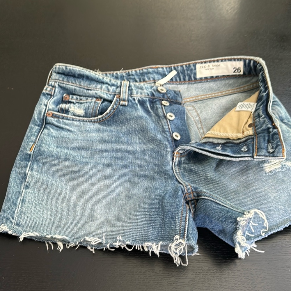 Rag and Bone jeans Dre low rise shorts